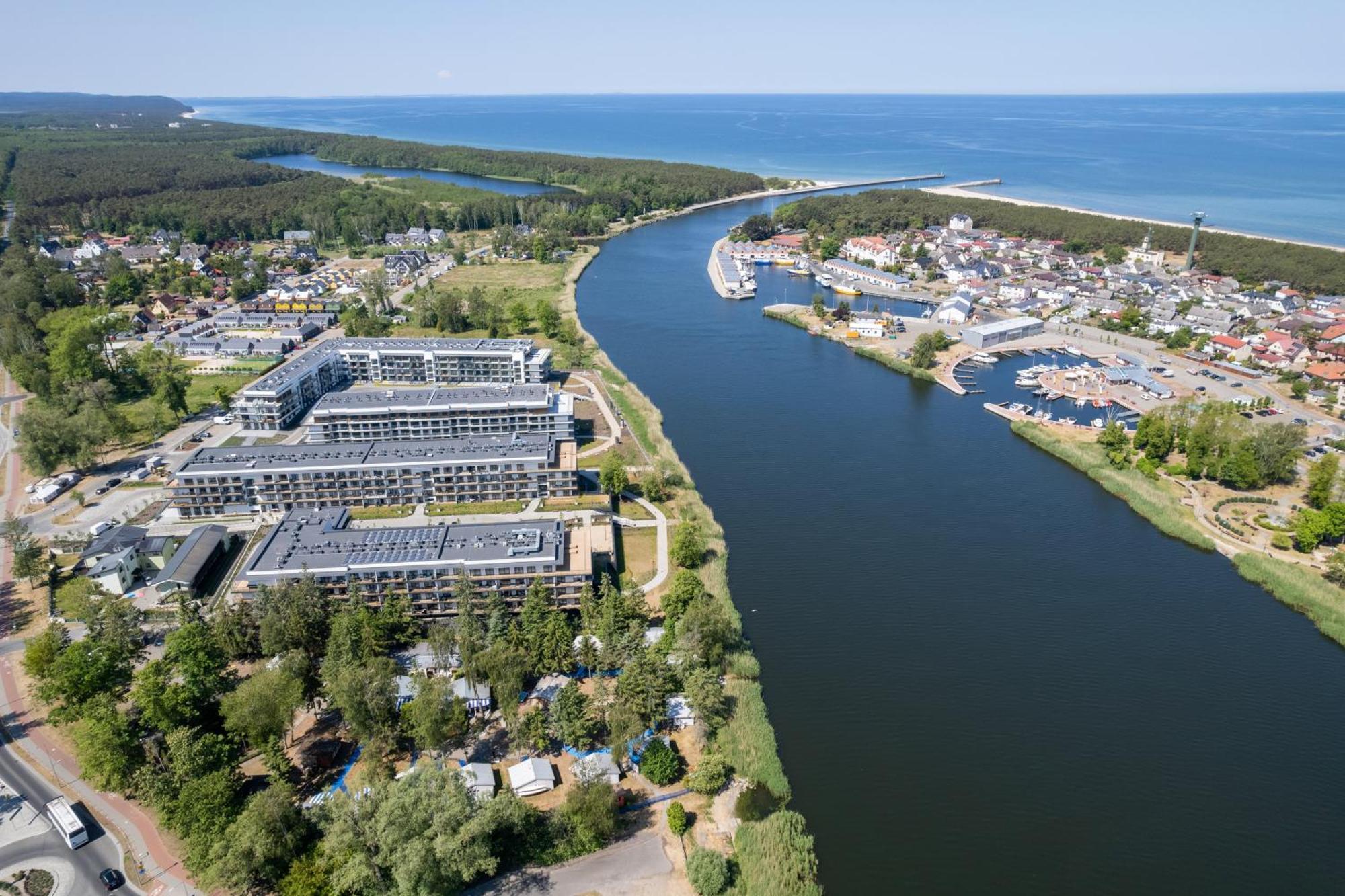 Wellness Resort Apartments Dziwnow Riverfront By Noclegi Renters Exterior foto